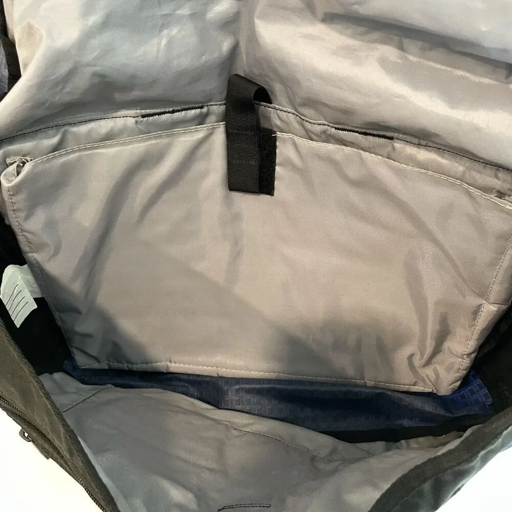 L.L. Bean Messenger Shoulder Bag Travel Blue Laptop